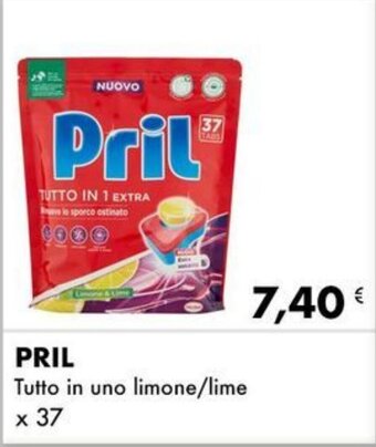 Iper Tosano PRIL Tutto in uno limone/lime x 37 offerta