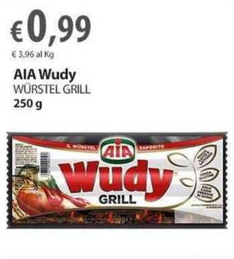 Extra Supermercati AIA Wudy WÜRSTEL GRILL 250 g offerta