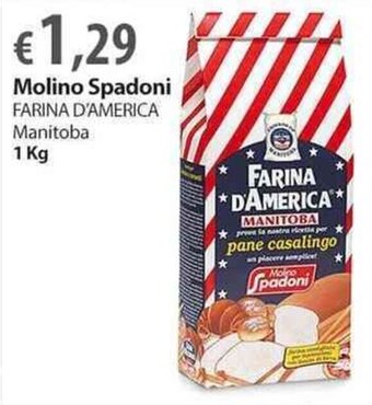 Molino Spadoni FARINA D'AMERICA Manitoba 1 kg