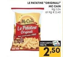 Pam Mccain le patatine originali offerta