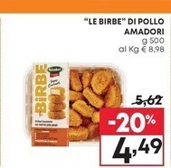 Pam Amadori le birbe di pollo offerta