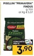 Pam Findus pisellini primavera offerta