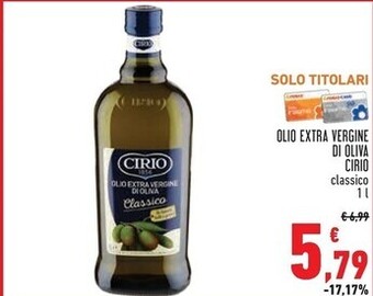Conad Superstore Cirio olio extra vergine offerta