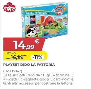 Toys Center Dido - playset la fattoria offerta