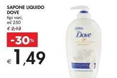 Bennet Dove sapone liquido offerta