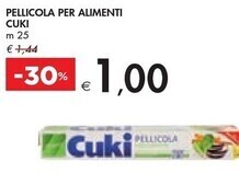 Bennet Cuki pellicola per alimenti offerta