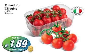 Prix Quality Pomodoro Ciliegino g 500 offerta