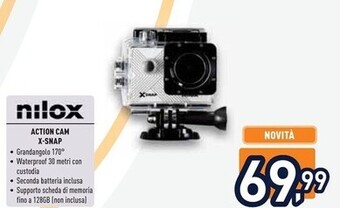 Nilox action cam x-snap