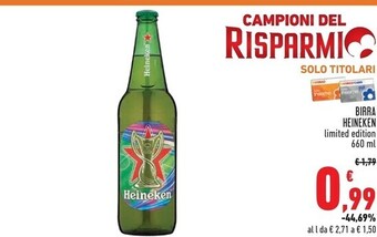 Conad Heineken birra offerta