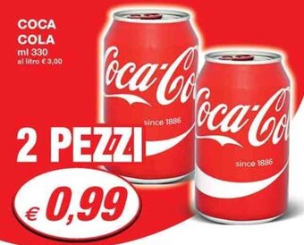 Prix Quality COCA COLA ml 330 offerta