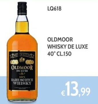 OLDMOOR WHISKY DE LUXE 40° CL.150