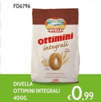 Italy Cash and Carry DIVELLA OTTIMINI INTEGRALI 400G offerta
