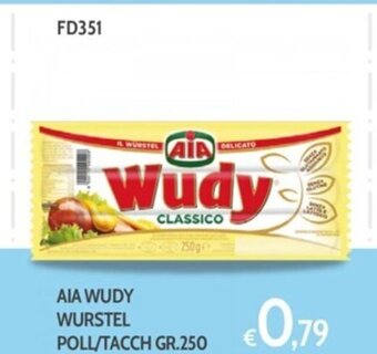 AIA WUDY WURSTEL POLL/TACCH GR.250