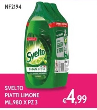 SVELTO PIATTI LIMONE ML.980 XPZ 3