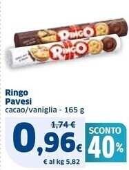 Ok Sigma Pavesi ringo offerta