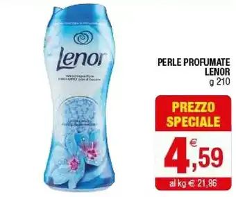 Iperal Lenor Perle Profumate 210 G offerta