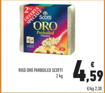 Conad RISO ORO PARBOILED SCOTTI 2 kg offerta