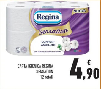 CARTA IGIENICA REGINA SENSATION 12 rotoli