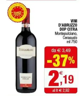 Iperal Citra Vini D'abruzzo Dop offerta