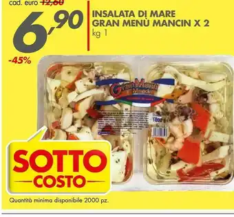Gran Menu Mancin Insalata Di Mare