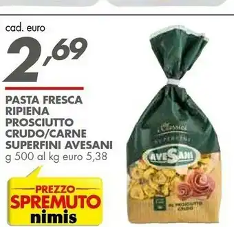 Italmark Avesani I Classici Superfini Al Prosciutto Crudo 500 G(ml) offerta