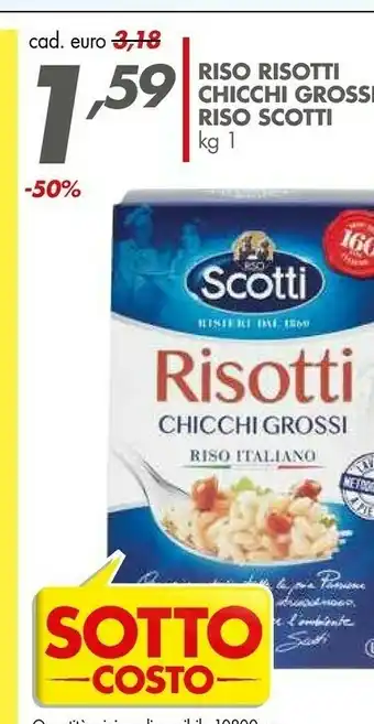 Italmark Scotti Riso Risotti Chicchi Grossi offerta