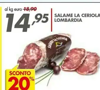 Italmark Salame La Ceriola Lombardia offerta