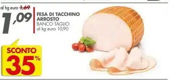 Italmark Fesa Di Tacchino Arrosto Banco Taglio offerta