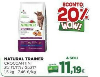 L´Isola dei Tesori Natural Trainer Cibo per cani offerta
