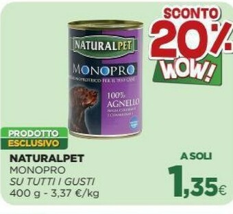 L´Isola dei Tesori Cibo per cani offerta