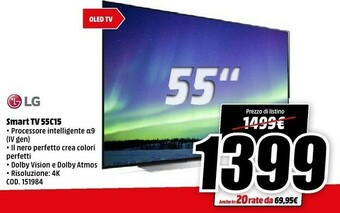 LG Smart Tv 55C15
