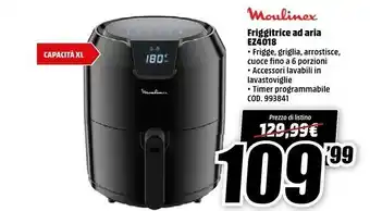 MediaWorld Moulinex EZ4018 Friggitrice Ad Aria offerta