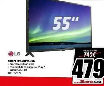 LG Smart Tv 55UP75006
