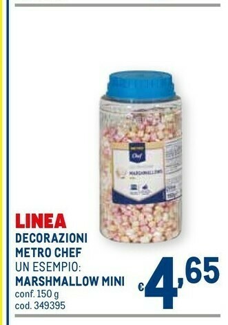 Metro Metro chef Decorazioni offerta