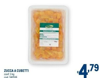 Metro Zucca A Cubetti offerta