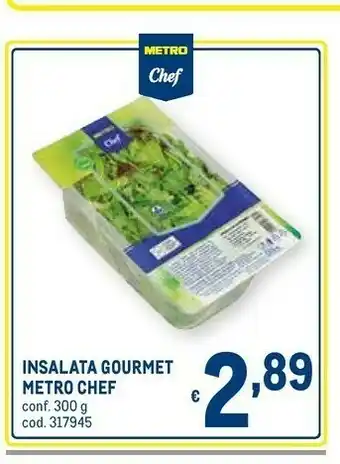 Metro Metro chef Insalata Gourmet offerta