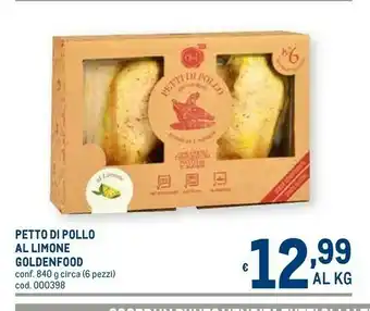 Goldenfood Petto Di Pollo Al Limone