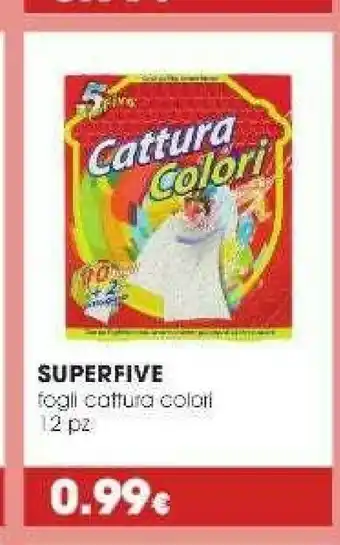 Tigotà Superfive Fogli Cottura Colori 12 Pz offerta