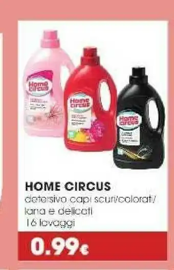 Circus Detersivo Capi Scuri/ Colorati/ Lana E Delicati 16 Lavaggi