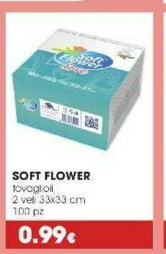 Tigotà Soft Flower Tovaglioli offerta