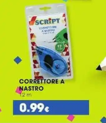 Tigotà Script Correttore A Nastro offerta