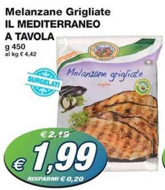 Prix Quality Melanzane Grigliate IL MEDITERRANEO A TAVOLA g 450 offerta