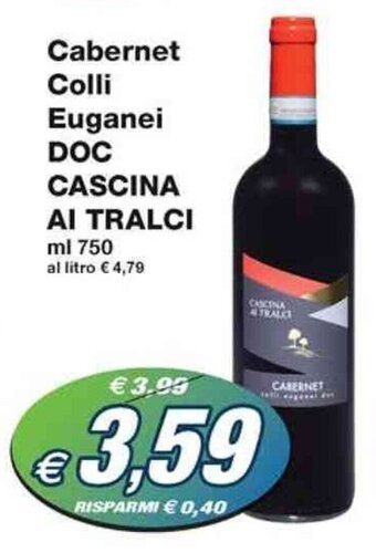 Cabernet Colli Euganei DOC CASCINA AI TRALCI ml 750