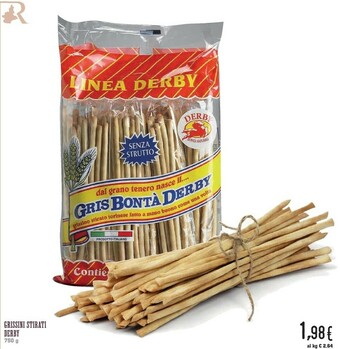 Derby Grissini Stirati 750ml