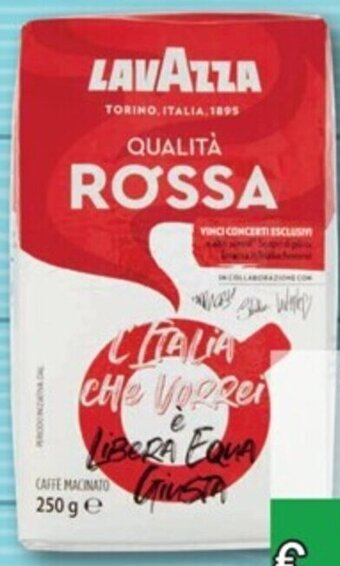Vivo Supermercati CAFFÈ LAVAZZA QUALITÀ ROSSA 250 g offerta