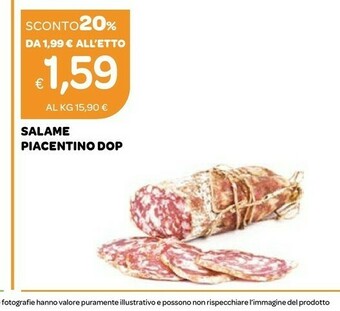 Ekom Salame Piacentino DOP offerta