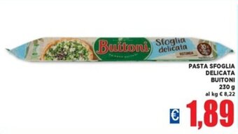 Vivo Supermercati PASTA SFOGLIA DELICATA BUITONI 230 g offerta
