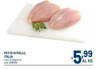 Metro Petto Di Pollo, Italia offerta