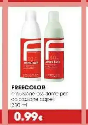 Tigotà Freecolor Emulsione Ossidante Per Colorazione Capelli 250 Ml offerta