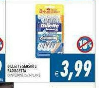 Supermercati Agorà Gillette Rasoio offerta